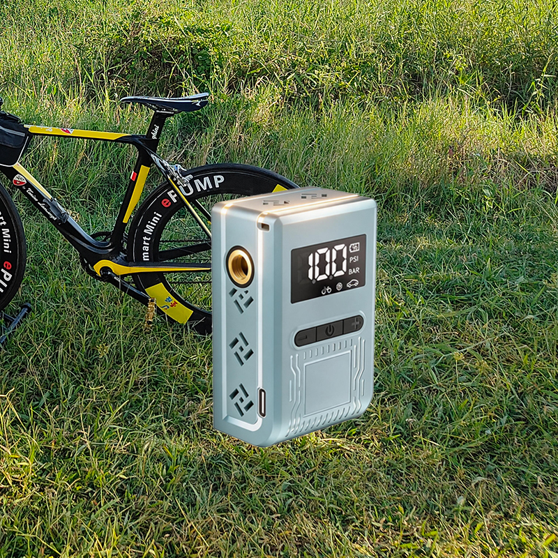 Mini smart bike pump